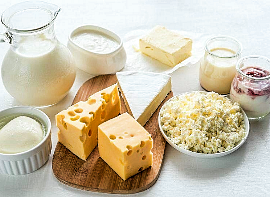 Фермерская молочная продукция с доставкой на дом по Курску